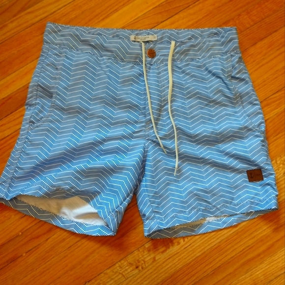 Retromarine  NYC Swim Trunk, Size 32 - Picture 7 of 8